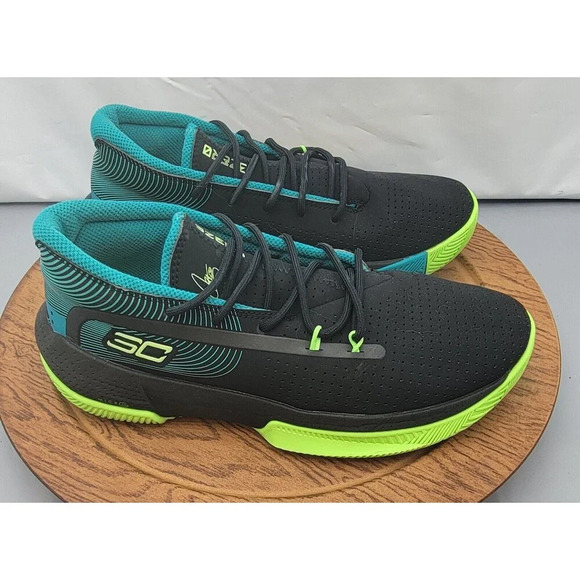 Under Armour 3Zero 3 SC Curry Black Sport Sneakers Youth's Sz 6.5Y 3022117-003 - Picture 12 of 14